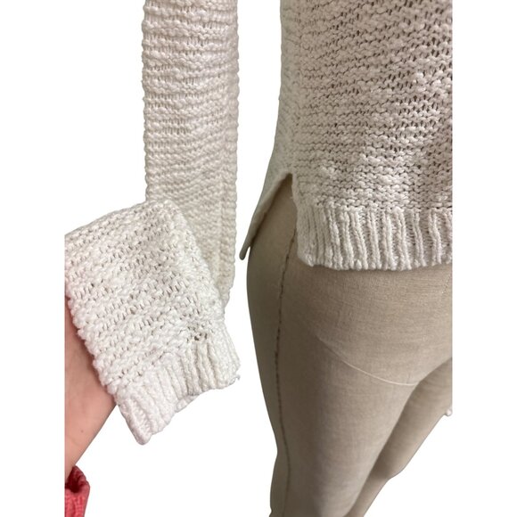 Abercrombie & Fitch Off-White Knit Sweater Womens S - Picture 3 of 12